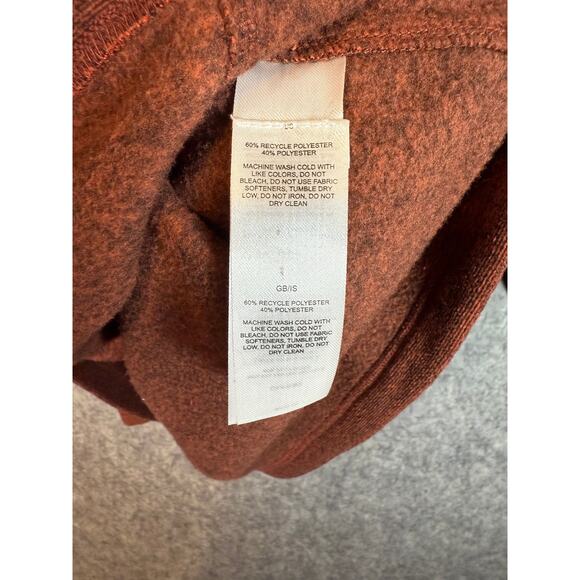 Sherpa Adventure Mens Brown 1/2 Zip SOFT Polyester Sweater Outdoor - XXL EUC - Picture 6 of 9